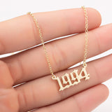 Women Personalized Necklace Special Date Year Number Necklace  girl1994 1995 1996 1997 1998 1999 from 1980 to 2002 chain Jewelry